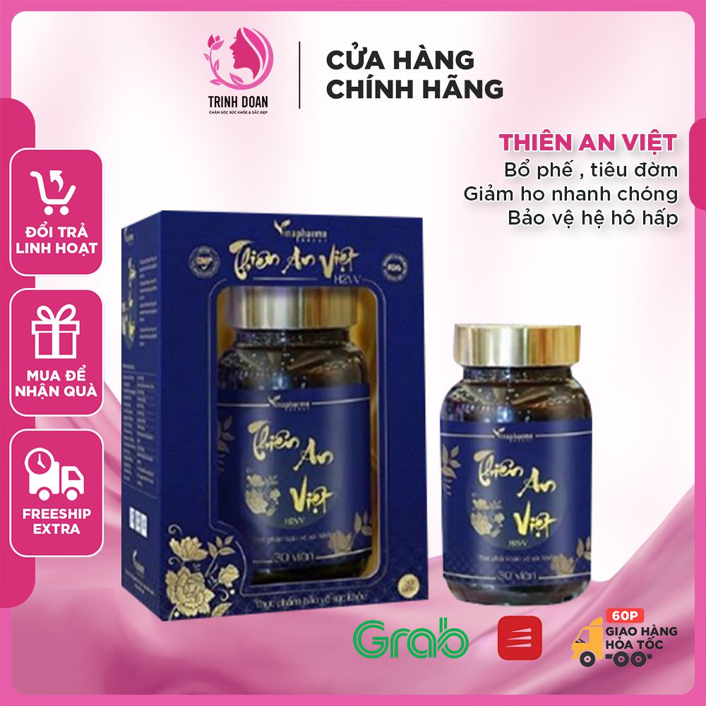 Thiên An Việt Bổ Phế Tiêu Đờm Giảm Ho Nhanh Chóng Đánh Tan Cơn Ho Dai Dẳng