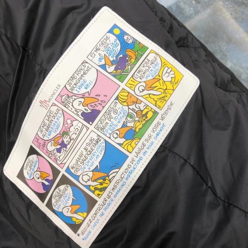 Áo khoác phao lông vũ mon cle