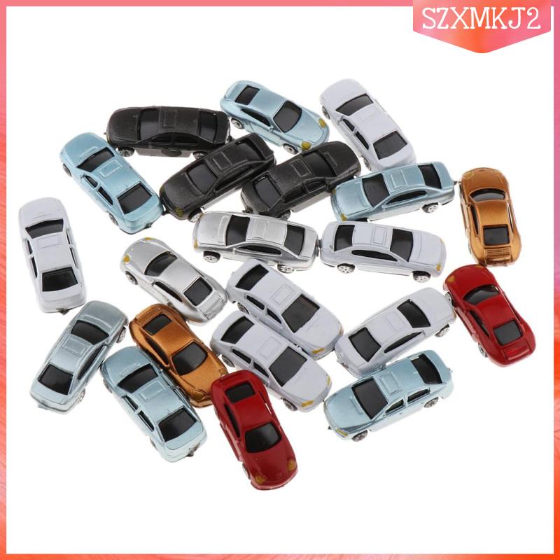 Set 20 Phụ Kiện Trang Trí Phong Cảnh Bãi Đậu Xe szxmkj2