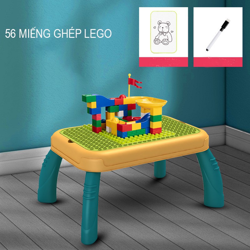 Bàn Lắp Ghép LeGo Đa Năng TOYS001 - Bộ Đồ Chơi Thông Minh Cho Trẻ