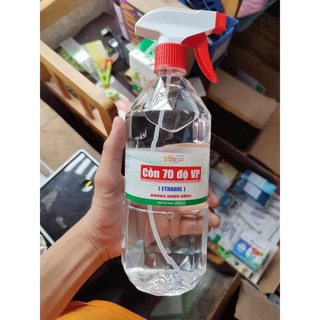 Cồn 70° xịt chai 1000ml VP