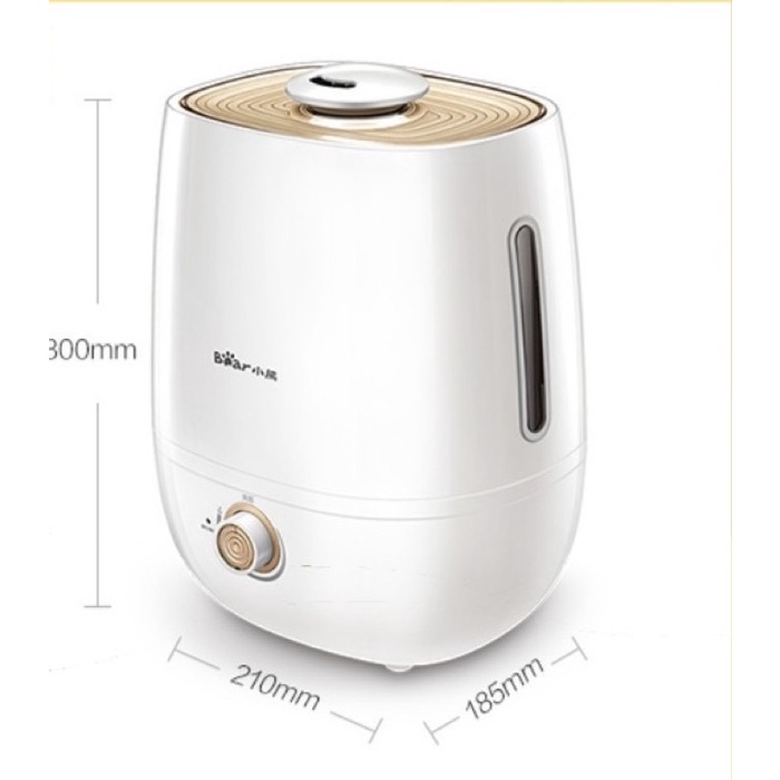 Máy Tạo Ẩm Phun Sương Xông Tinh Dầu Dung Tích 5L Bear Chính Hãng