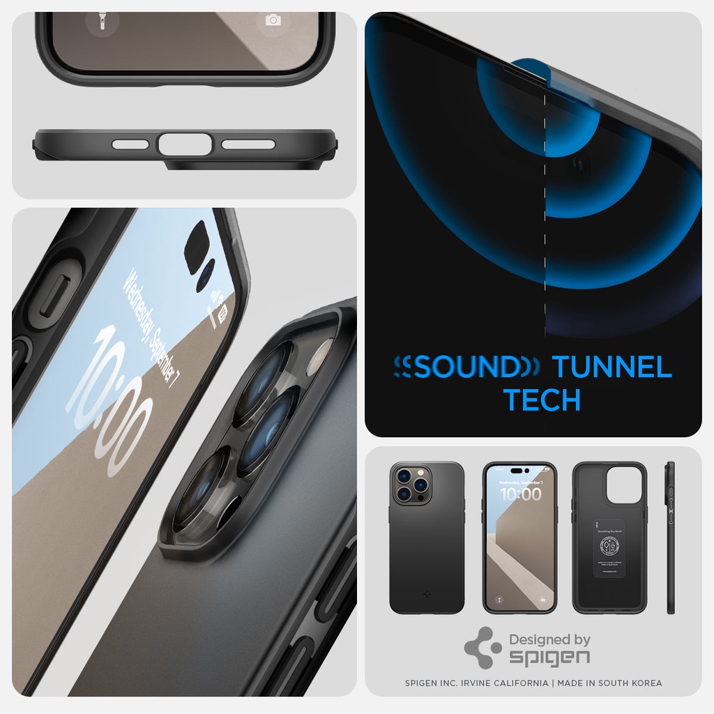 Ốp Lưng dành cho iPhone 14 Pro Max Spigen Thin Fit Case - Hàng Chính Hãng
