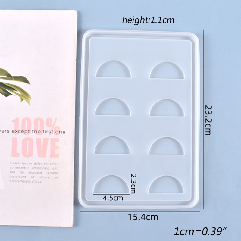 Khuôn Silicone Làm Khay Đựng Lông Mi / Trang Sức Thủ Công DIY