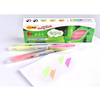 Bút dạ quang 2 màu Colokit HL-C01