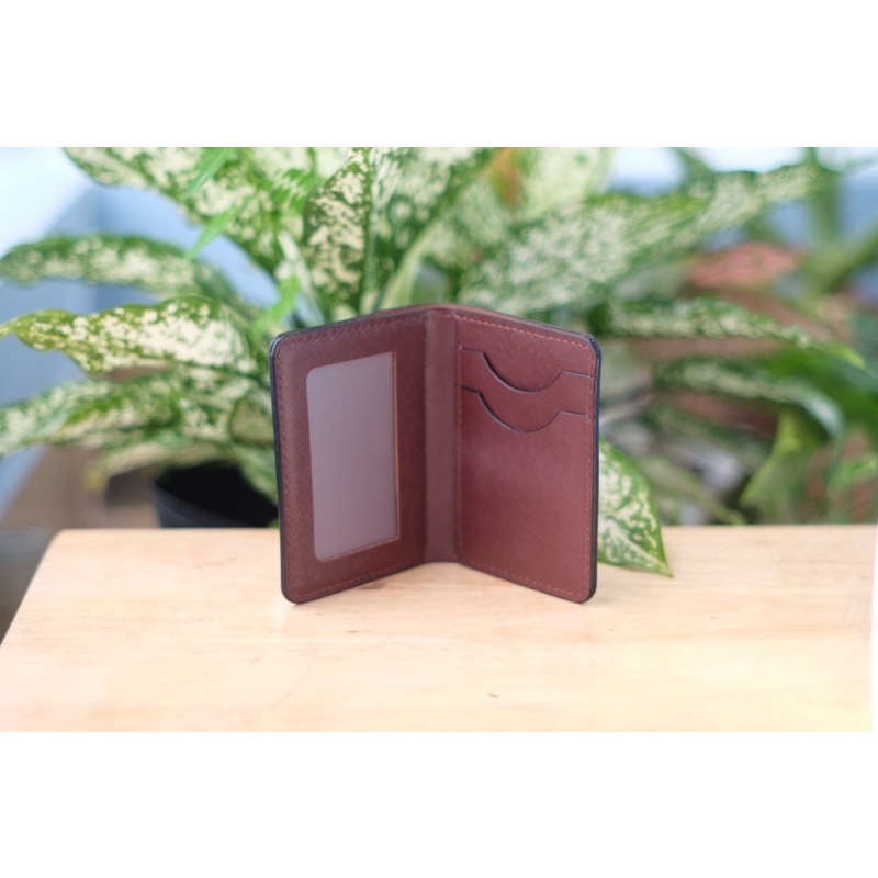 VÍ ĐỨNG UNISEX DA BÒ THẬT HANDMADE