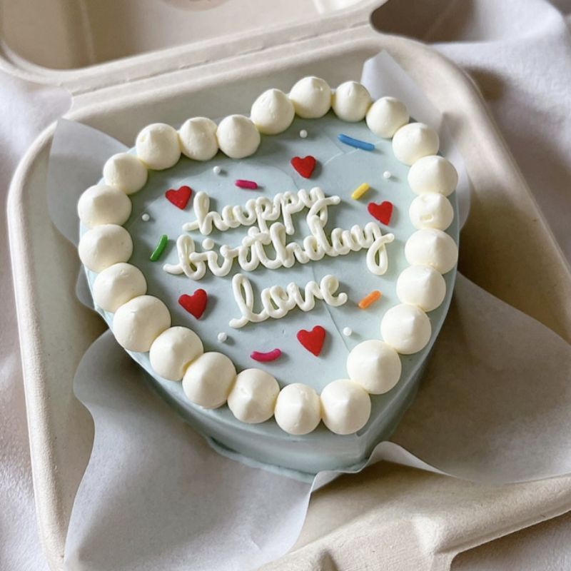 Bánh Bento Trái Tim Siêu Hot Của Tiệm  - Decor Riêng biệt