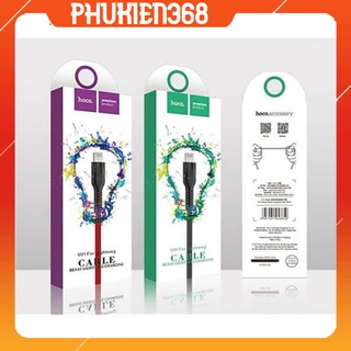 Dây sạc chính hãng Hoco U31 đầu lightning, typeC, mirco cho iphone, samsung, oppo