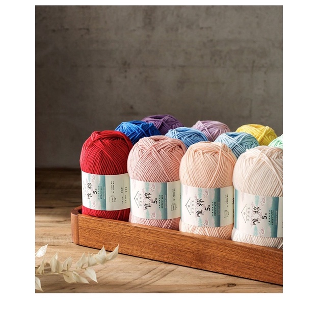 Len cotton Susan’s Family 5, cuộn 100gr