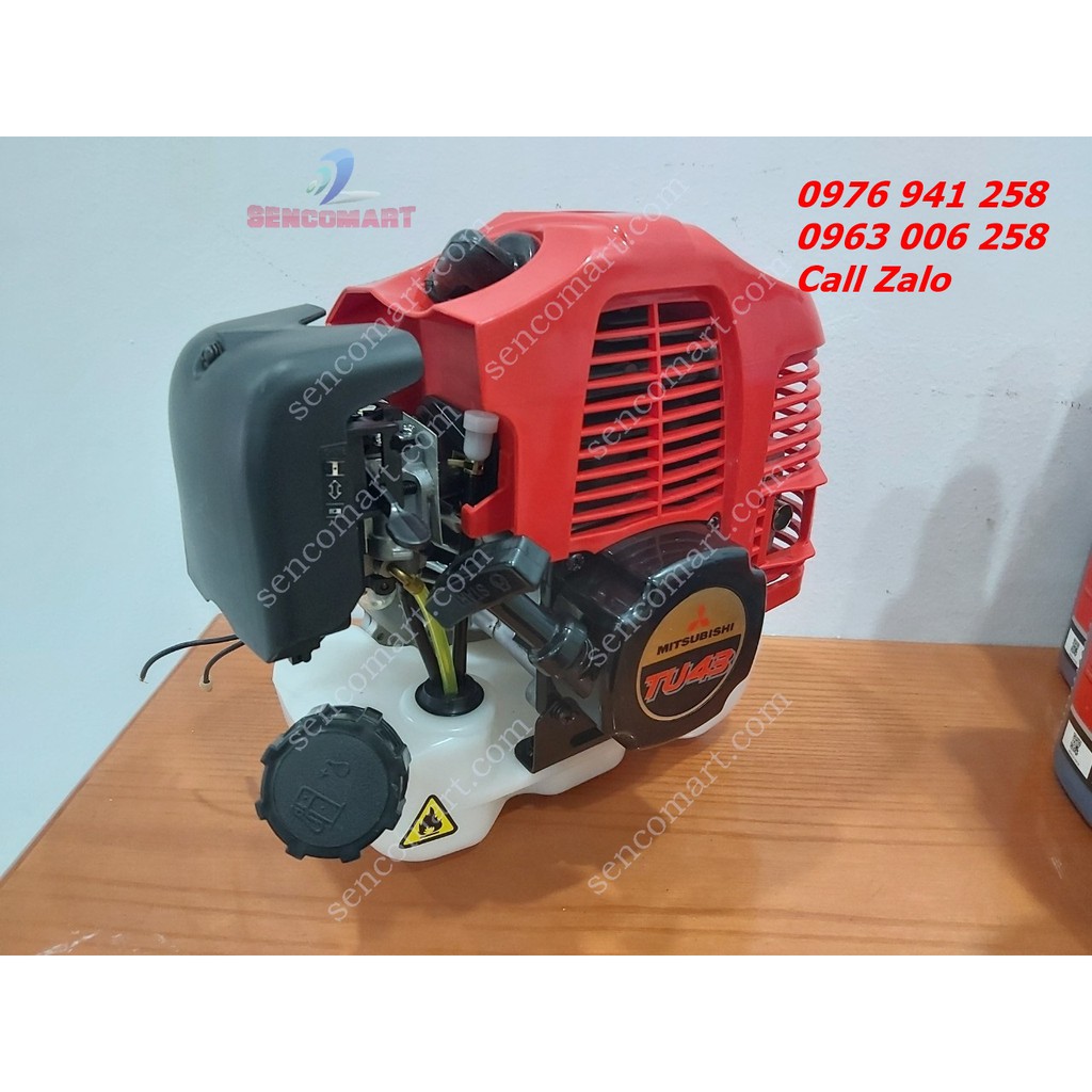 Động cơ lắp máy cắt cỏ Mitsubishi TU43 Nhật Bản