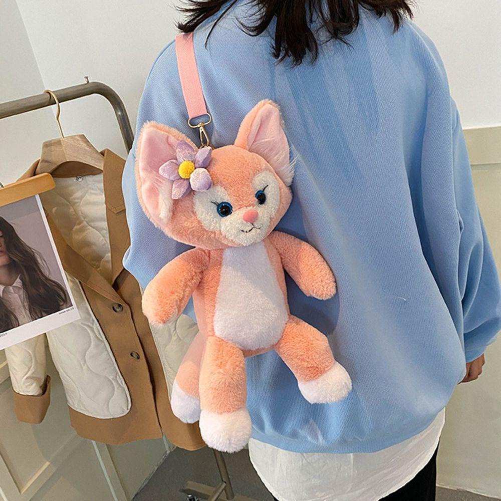 Túi Đeo Vai Vải Bông Lina Bell Dễ Thương Dành Cho Nữ Sinh