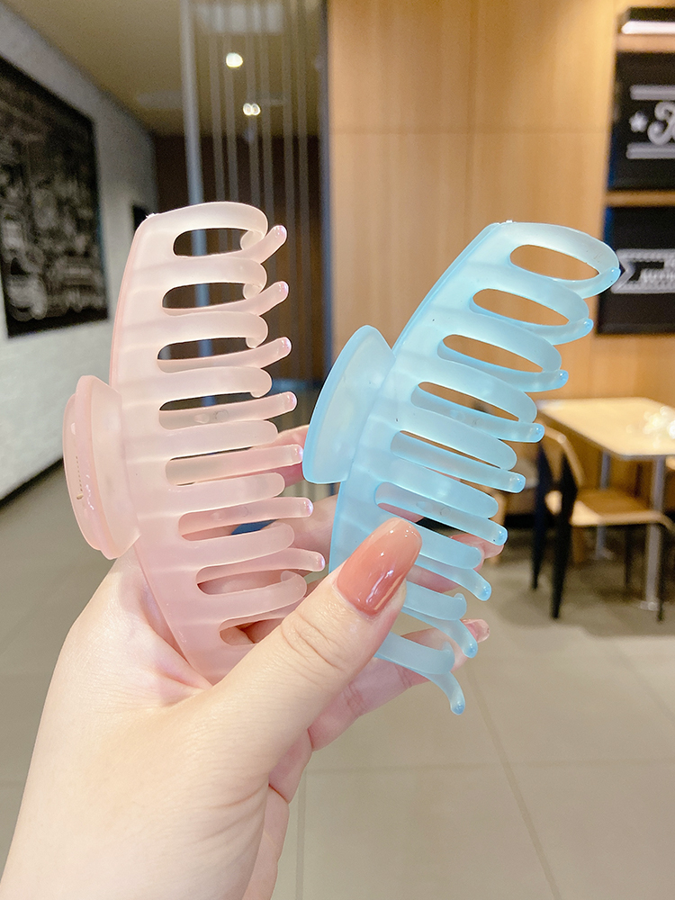 Kẹp tóc màu trong suốt kiểu dáng tinh tế thời trang