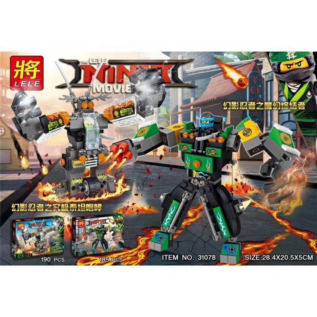 Lắp Ráp Xếp Hình Ninjago movie 31078 : Người máy
