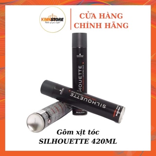 Gôm xịt tóc nam nữ Silhouette 420ml - Keo xịt tóc tạo kiểu tóc