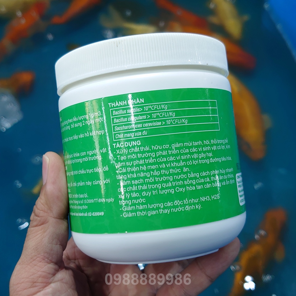 Men Vi Sinh VIETHAND - xử lý bể CÁ KOI - Bảo hành 2 năm, hỗ trợ 24/7