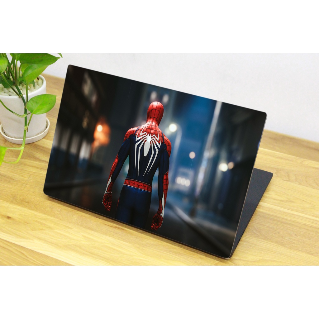 Skin Laptop In Hình Spider Man Avenger Dành Cho Các Dòng Máy Dell Hp Asus Msi Acer Lenovo Macbook Theo Yêu Cầu