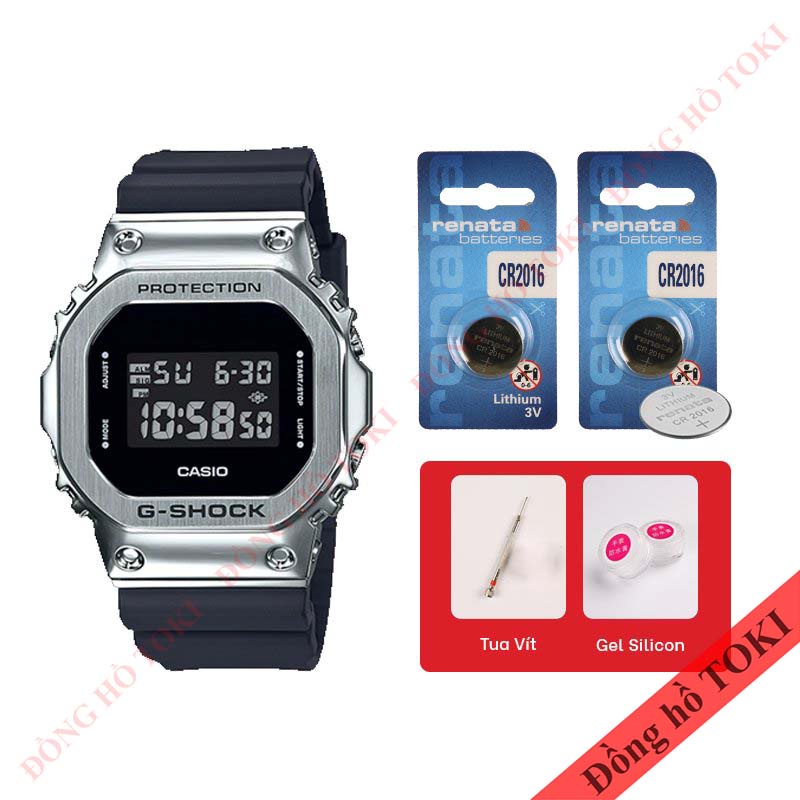 Pin thay đồng hồ đeo tay casio G-shock GM-5600 các màu