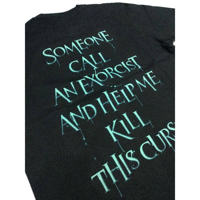 Áo Thun 100% cotton Màu Đen In Chữ Bring ME THE HORIZON Thời Trang Cho Nam