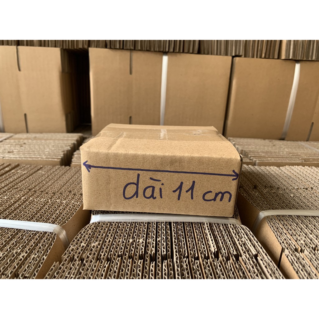 11x11x4,5 Hộp giấy carton, hộp bìa carton đóng gói hàng