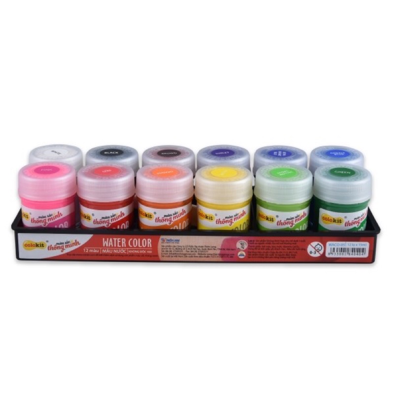 Màu nước thiên long 12m