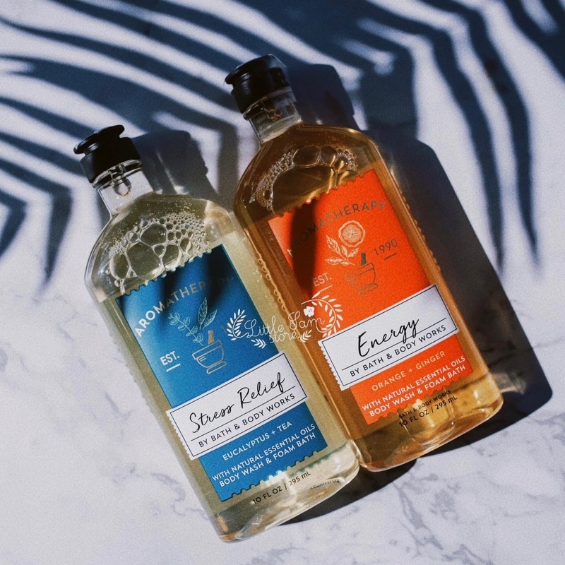 Sữa tắm thư giãn dòng Aromatherapy - Bath and body works