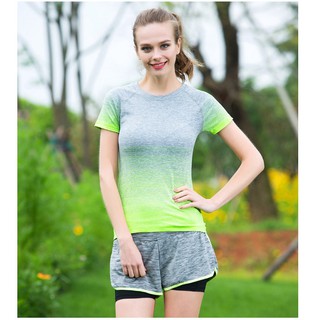 Áo thun thể thao nữ, Áo tập Gym Nữ, Yoga, Aerobic