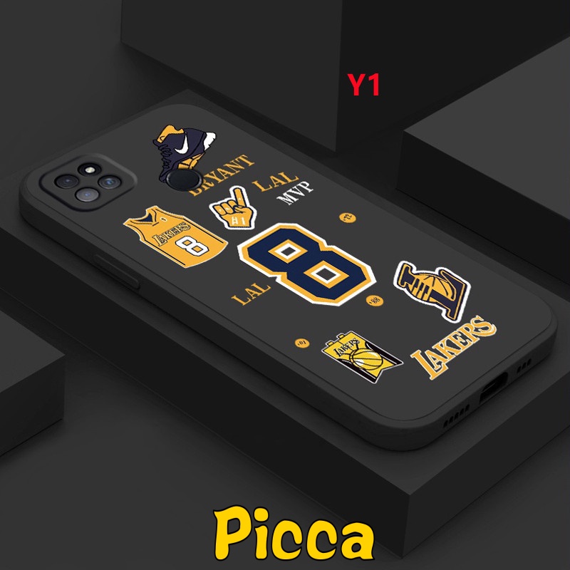 Ốp điện thoại mềm họa tiết Nba Lakers Kobe thích hợp cho Iphone 11 13 12 Pro Max 7Plus 8Plus Xr XS X 6s 6 plus