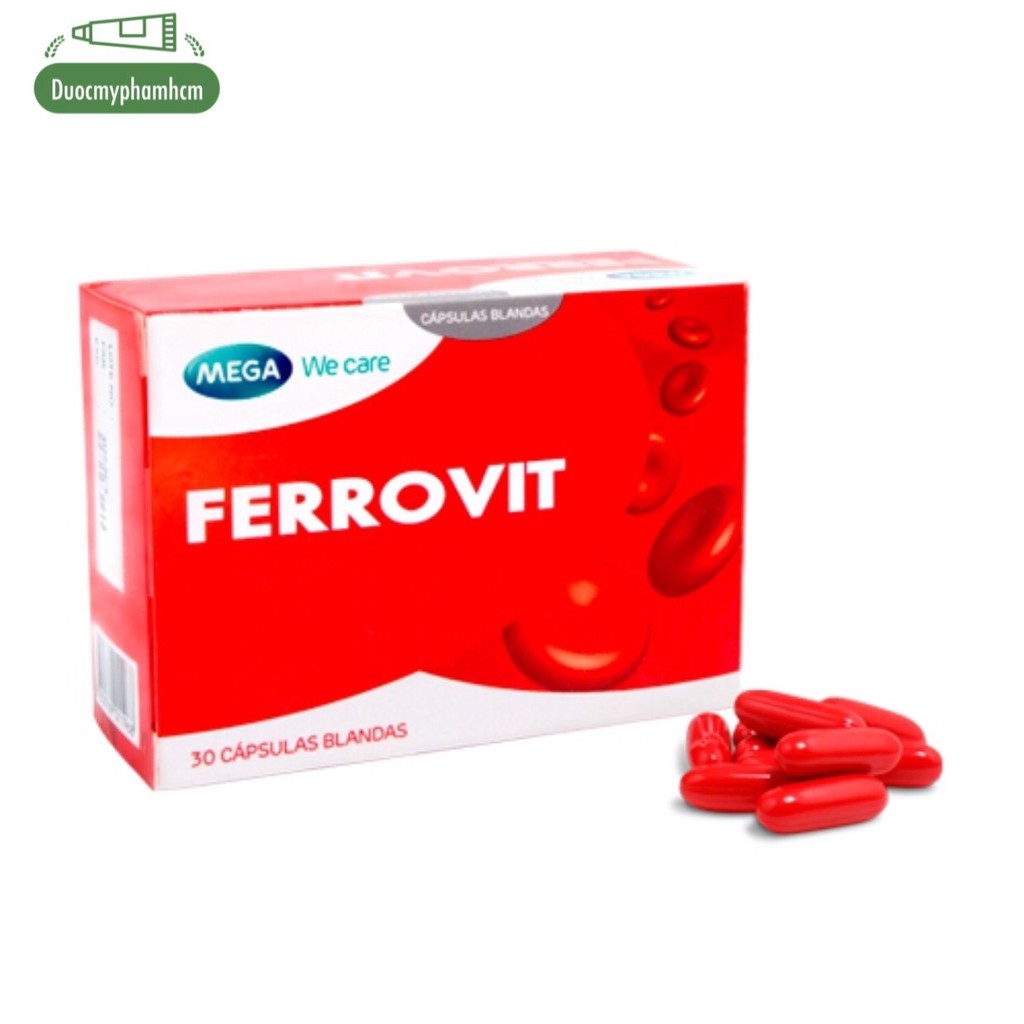 Viên bổ sắt FERROVIT - Hộp 50 viên