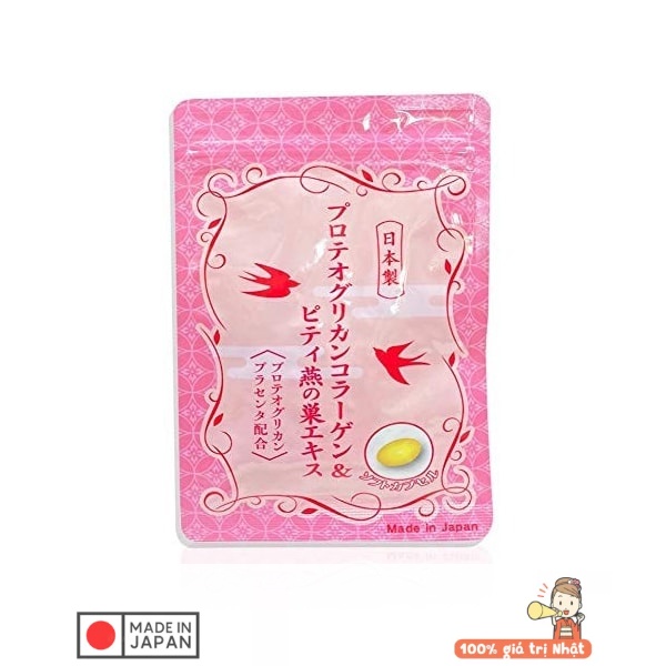 Viên uống Collagen yến tươi Nhật Bản gói 30 viên0