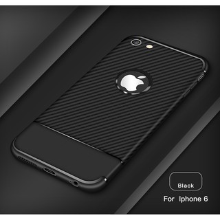 Ốp lưng iphone 6 6s 7 8 với plus silicon vân carbon