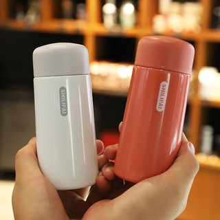 ♣✢Cốc đựng nước mini đơn giản nhỏ gọn, giữ nhiệt dễ thương cầm tay siêu cho nam và nữ 150ml <
