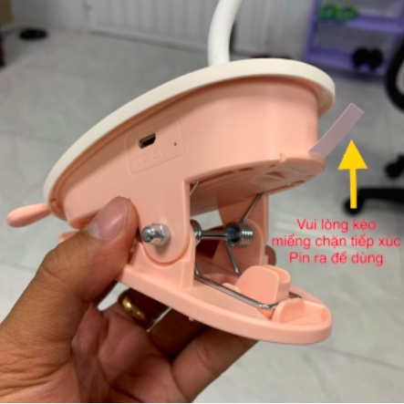 Đèn Bàn Sạc Led Comet CT174 công suất 3W, pin sạc rời, điều chỉnh độ sáng, kẹp và điều hướng linh hoạt