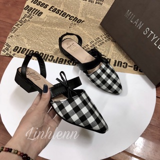 Sandal kín mũi đế bệt