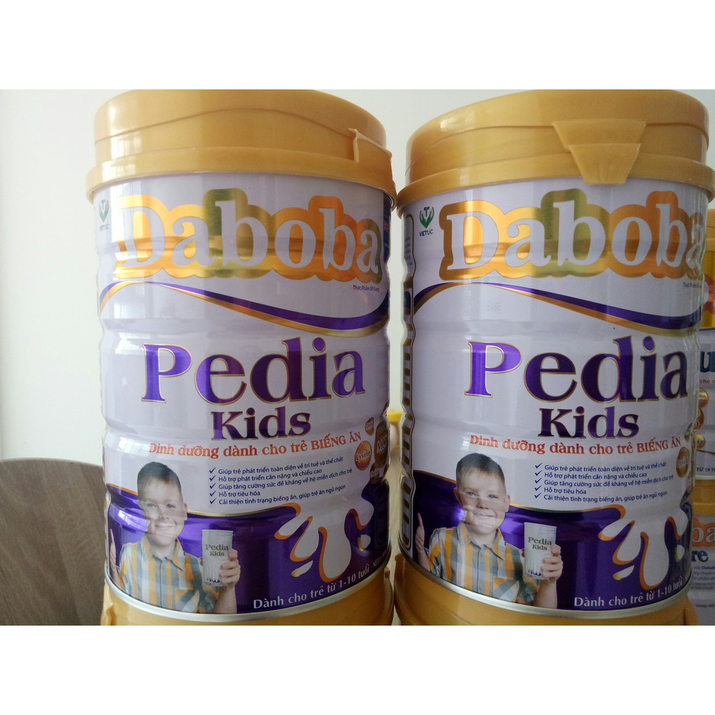 [Combo 2 lon] Sữa công thức cho trẻ biếng ăn - suy dinh dưỡng PEDIA KID 900G