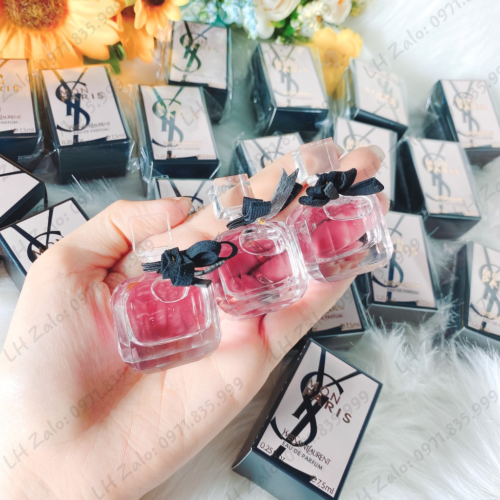 [ MẪU THỬ] Nước Hoa Nữ Mini YSL Mon Paris 7,5ml hàng chính hãng | BigBuy360 - bigbuy360.vn