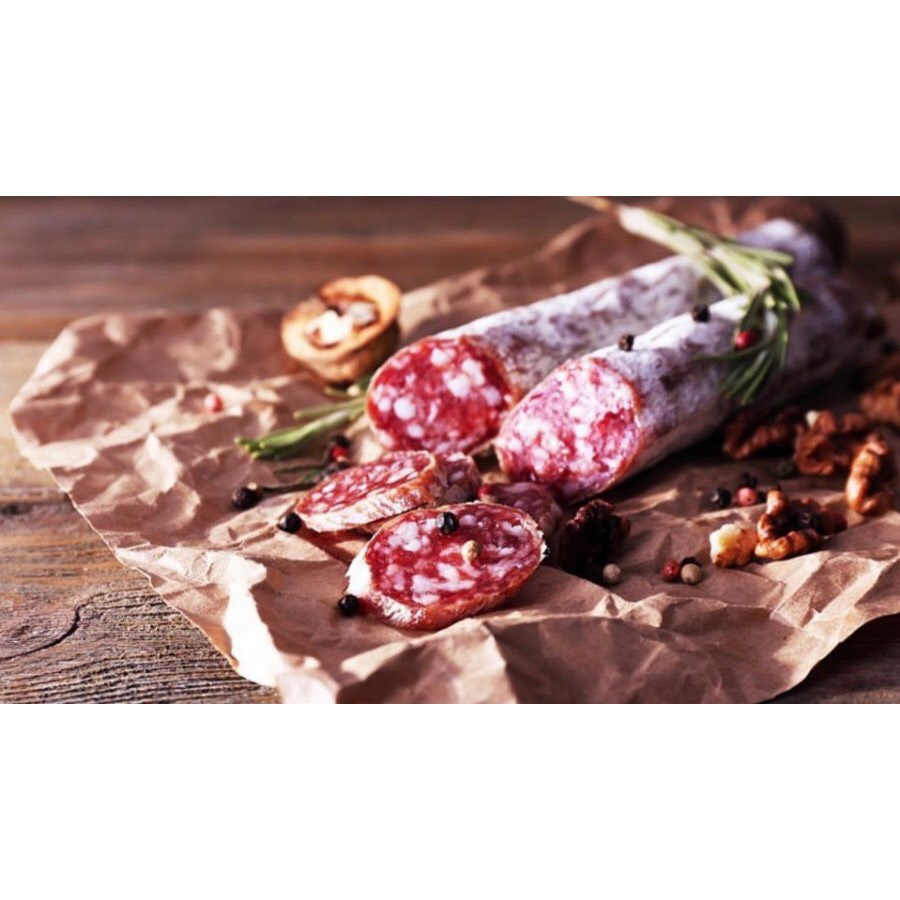 Salami mốc Nga - Salami Fuet hàng nội địa Nga 150g
