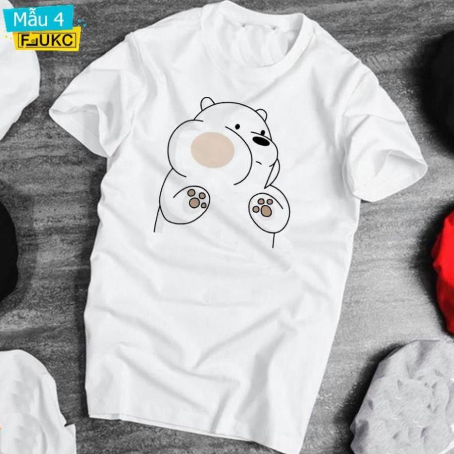 HOT SALE- Áo Thun Tay Ngắn Siêu Ấn Tượng Chúng Tôi Đơn Giản Là Gấu Giá Tốt F702L21  / áo chất nhất