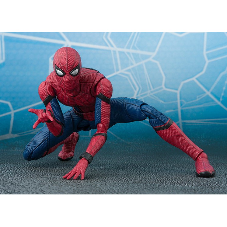 (Hết hàng) Mô Hình Khớp Phim Marvel Spiderman người nhện balo 15cm