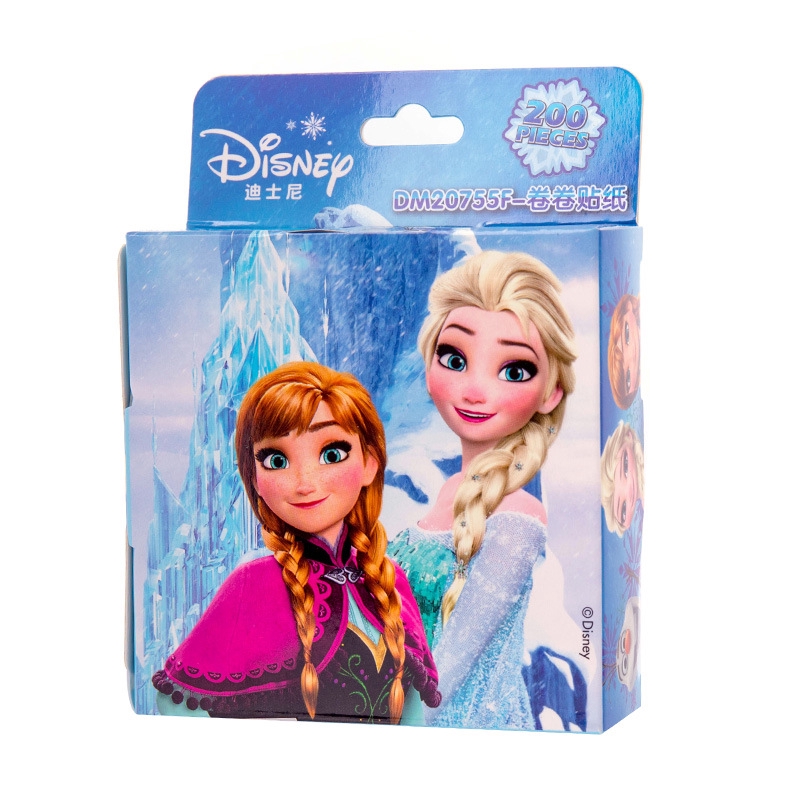 DISNEY Set 200 Miếng Dán Hình Công Chúa Elsa Phim Hoạt Hình Frozen Dành Cho Bé