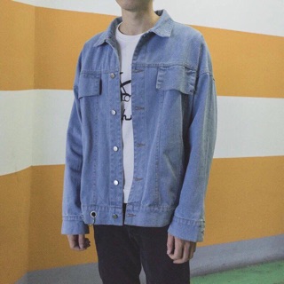 ÁO KHOÁC JEAN ZIP KHOÁ LƯNG