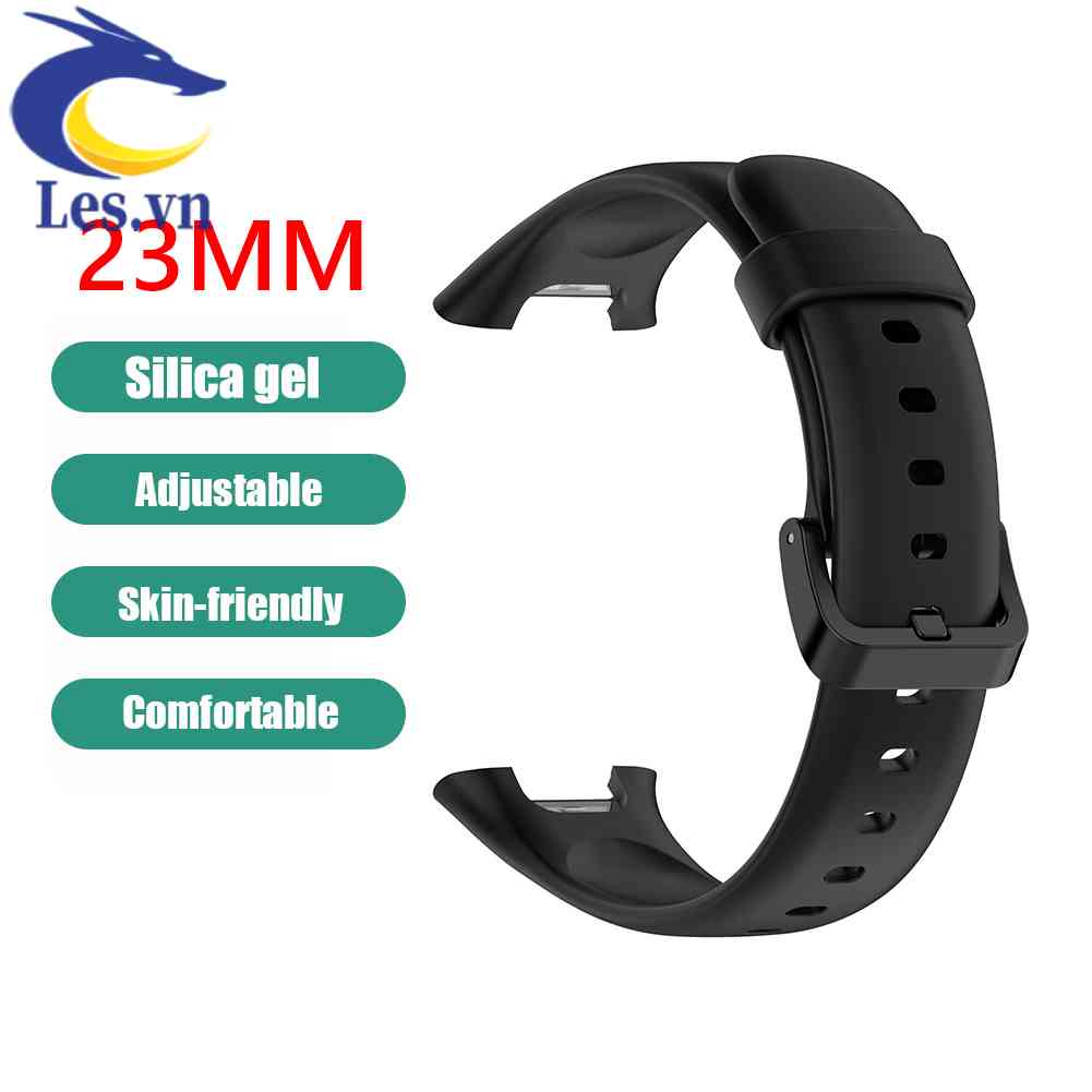 Dây Đeo Thay Thế Chất Liệu Silicon Màu Trơn Cho Xiaomi Mi Band 7 Pro