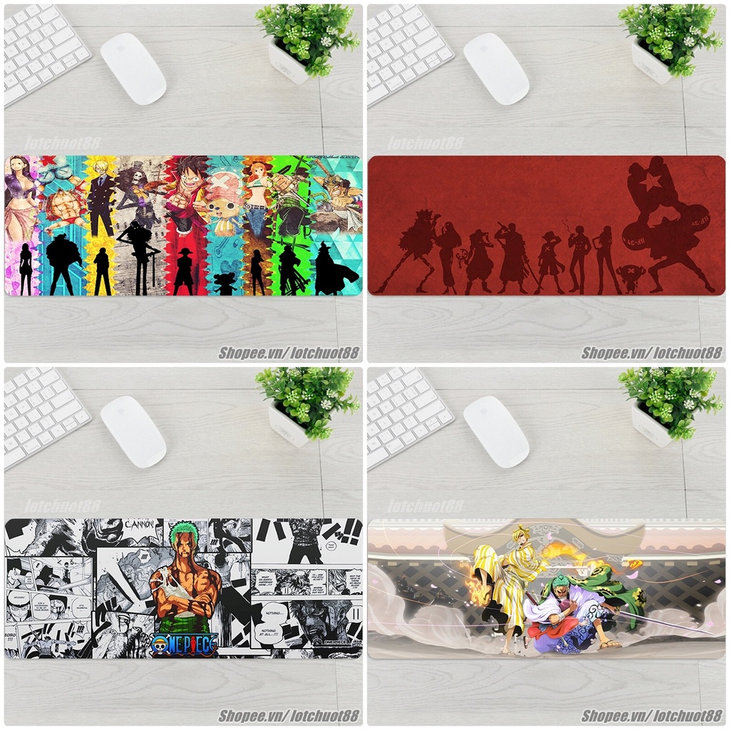 Lót chuột Onpiece huyền thoại bản siêu nét, hơn 50 mẫu đa dạng lựa chọn
