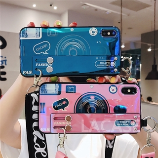 ốp lưng samsung Hình Máy Ảnh Có Dây Đeo Thời Trang Cho Samsung A11 A81 A91 A80 A90 A70 A60 A50 A30S A50S