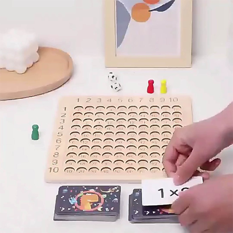 Bộ Thẻ Học Toán Thiết Kế Sáng Tạo Cho Trẻ Em