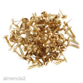 200pcs Metal Split Pins Brads Paper Fasteners DIY Scrapbooking Embellishment