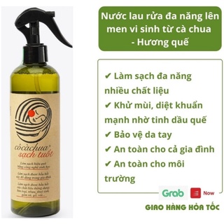 NƯỚC LÀM SẠCH ĐA NĂNG HỮU CƠ CÔ CÀ CHUA SẠCH TUỐT 500ml. MIỄN PHÍ SHIP 70k.