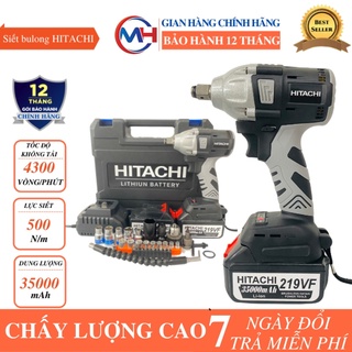 [Chính Hãng] Máy siết bulong Hitachi 219VF - TẶNG 7 ĐẦU KHẨU, 1 ĐẦU CHUYỂN KHOAN, 1 BỘ PHỤ KIỆN 21 CHẾT 1 ĐẦU CHUYỂN VÍT