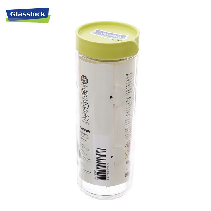 Hũ đựng gia vị nắp vặn tròn cao 1050ml GLASSLOCK IP609