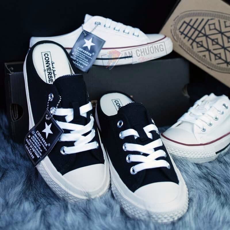 Giày Sneaker Sục Đạp Gót Cực Hot Dành Cho Các Bạn Nữ - Mẫu Mới 2021 - Chụp Sản Phẩm Thật