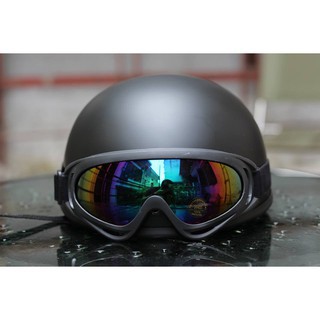 MẮT KÍNH ĐI PHƯỢT KÍNH CHỐNG UV ĐI ĐƯỜNG- ĐEO NÓN HALY - NÓN 3/4 CỰC HOT HN